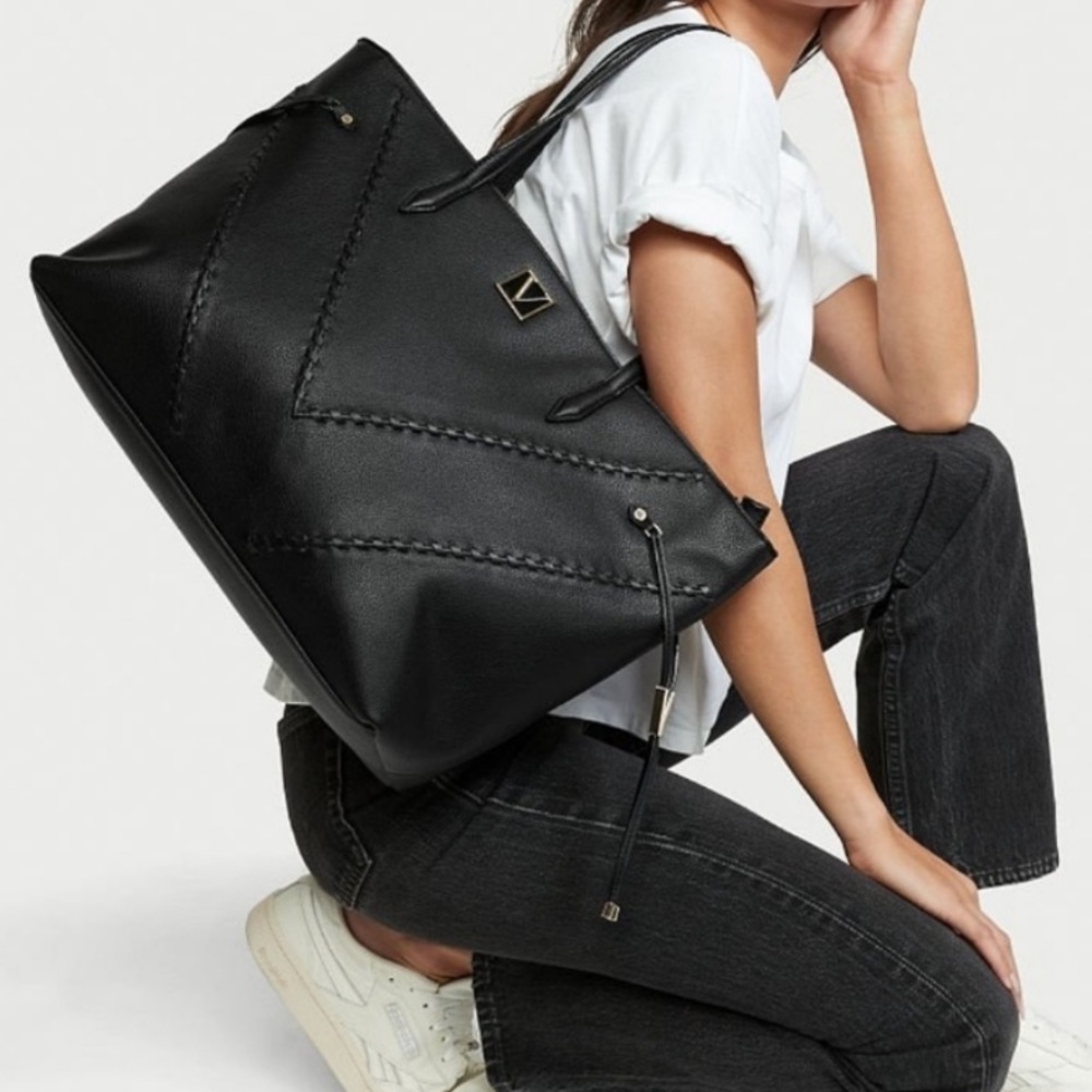 Large Victoria’s Secret Black Tote